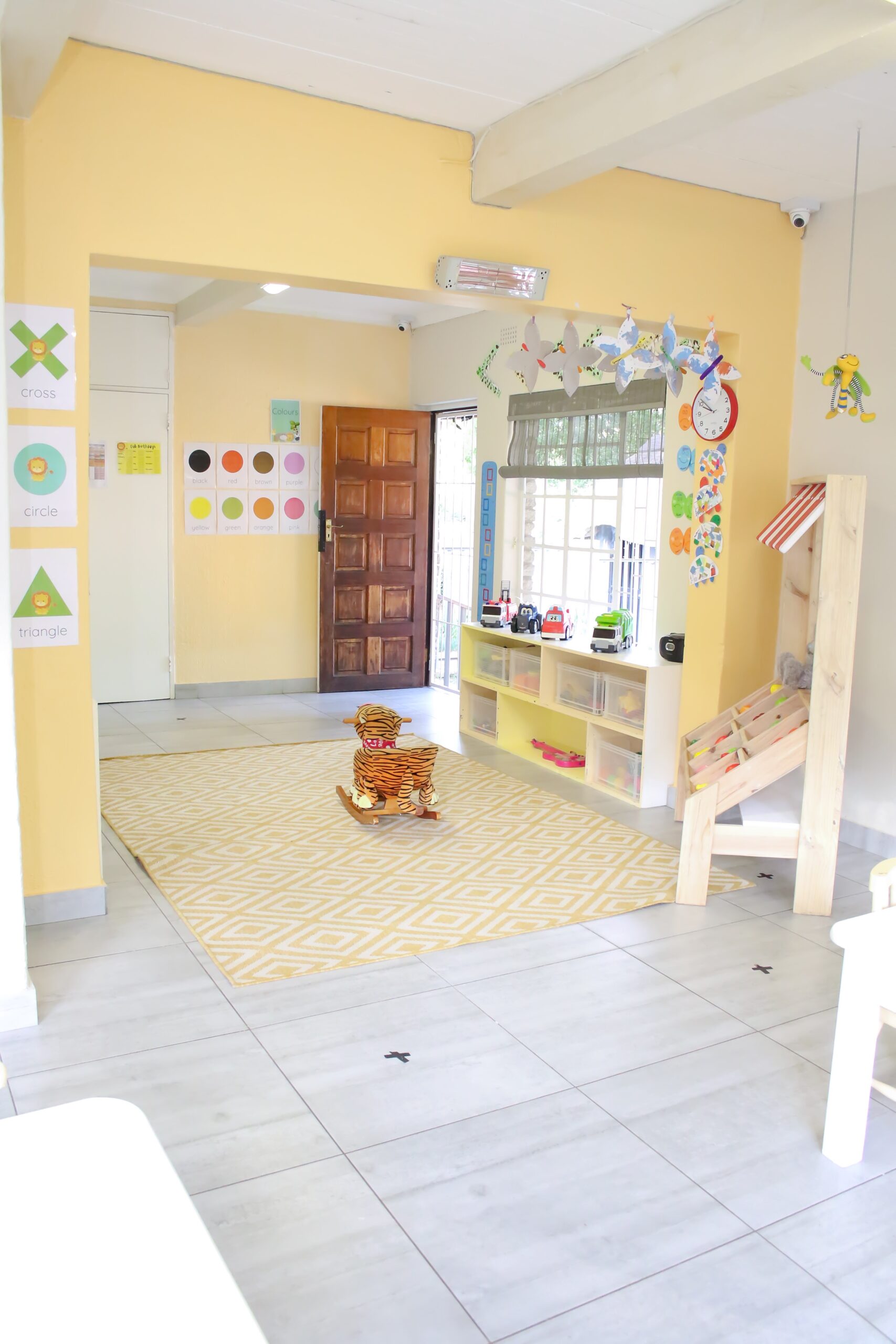 Outdoor area at Little Lion Preschool