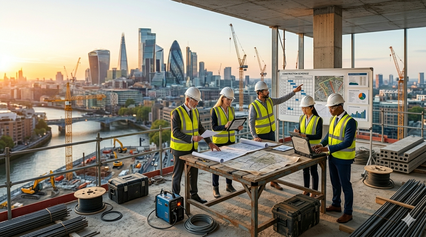 SPG Construction — civil works site
