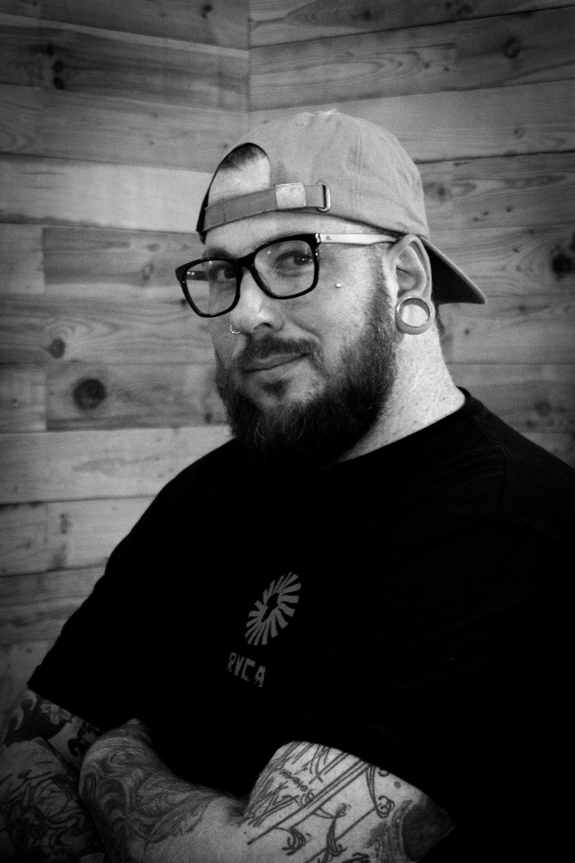 Rob, tattoo artist at The Tattoo Gallery